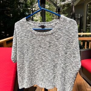 Vince small women's short sleeve box sweater.
